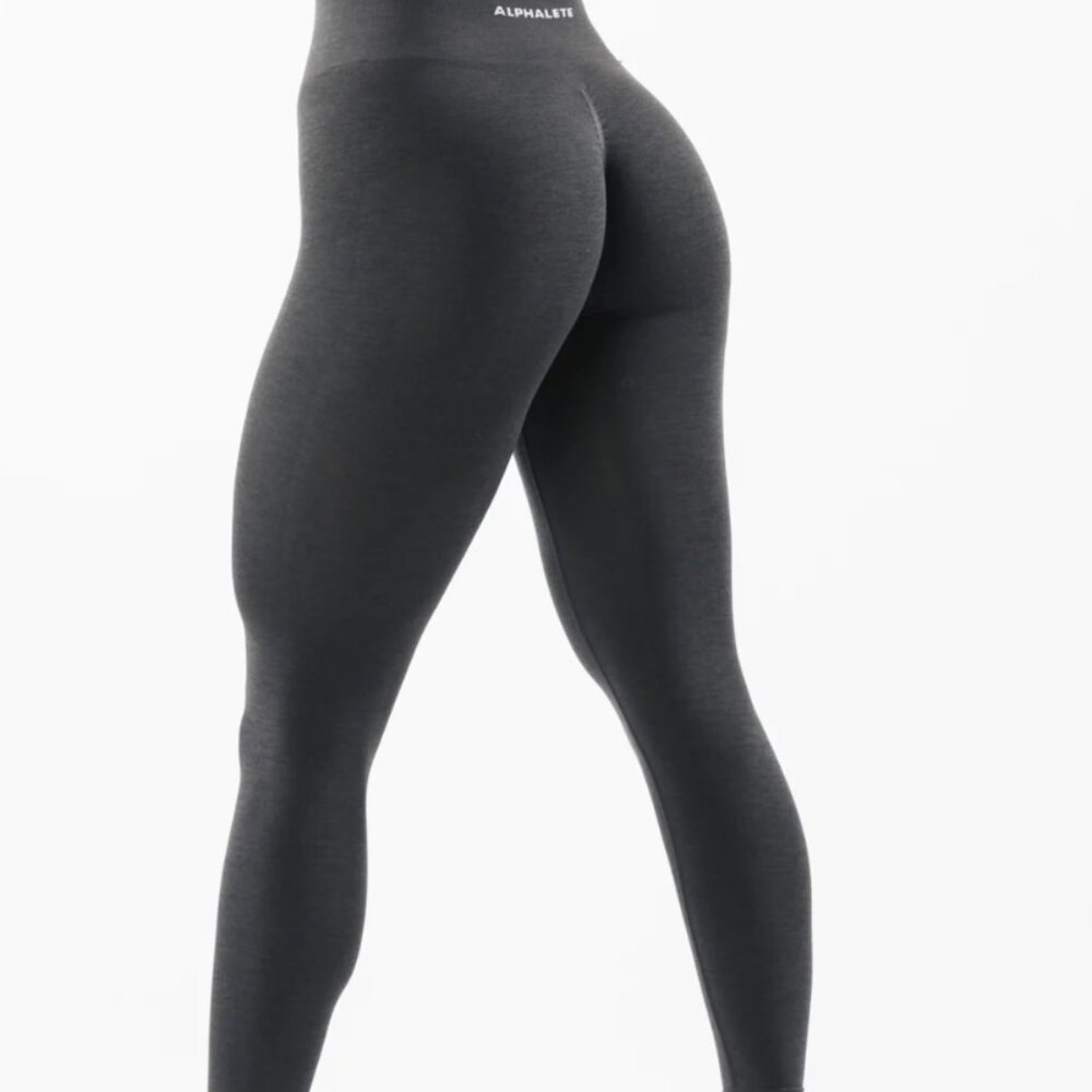 Alphalete Amplify Dark Grey Leggings Medium